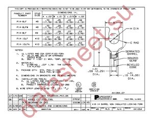 P14-8LF-C datasheet  